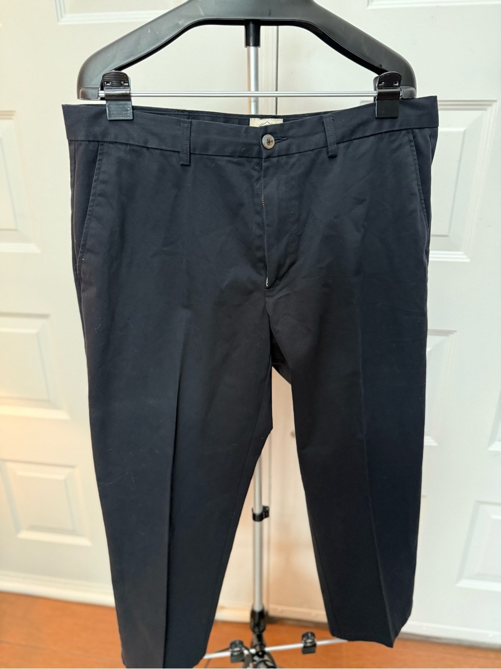 St. John's Bay Men's Navy Straight-Leg Chinos